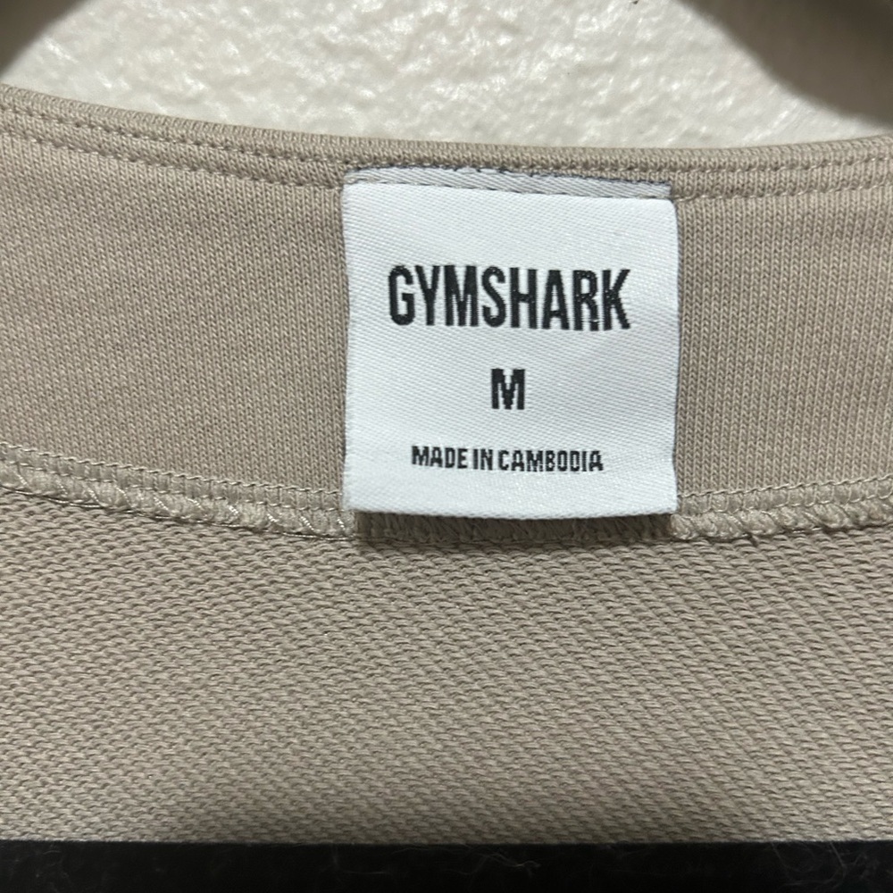 Gymshark X Whitney Simmons Oversized Robe Size Medium Tan Beige - Picture 5 of 6